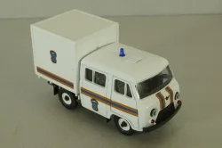 Уаз-3962, МЧС, пластик, Агат 1:43