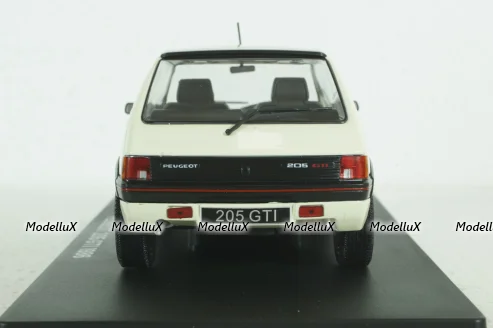 Peugeot 205 Gti, 1986, white, Hachette 1:24 Без Журнала