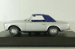 Mercedes 230 SL (W113) 1963, silver, B66040118, Minichamps 1:43