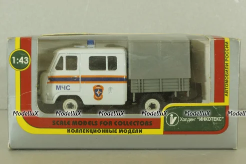 Уаз-39094, МЧС, сентябрь 2010г., Агат 1:43