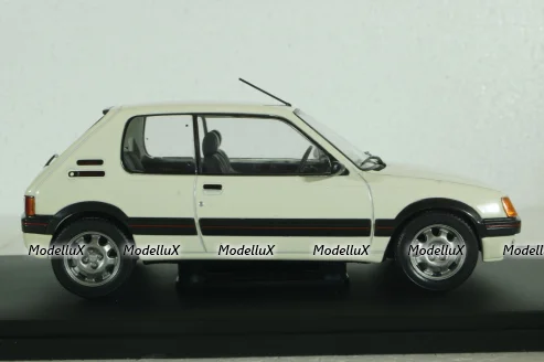 Peugeot 205 Gti, 1986, white, Hachette 1:24 Без Журнала