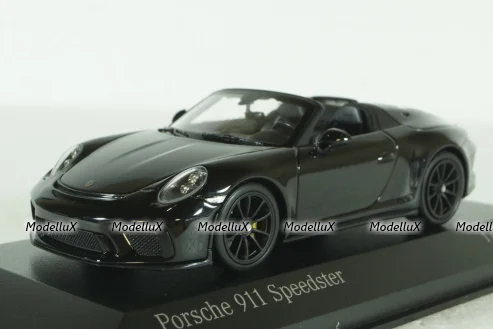 Porsche 911 (992) Speedster 2019, black, 410061134, Minichamps 1:43