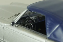 Mercedes 230 SL (W113) 1963, silver, B66040118, Minichamps 1:43
