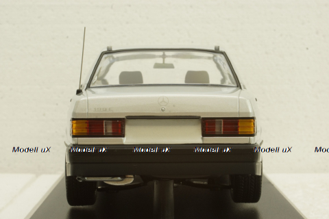 Mercedes 190E (W201) 1982 Silver, 155037004, Minichamps 1:18