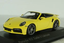 Porsche 911 (992) Turbo S Cabriolet 2019 Yellow, 410069484, Minichamps 1:43 Уценка!