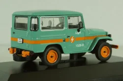 Toyota Land Cruiser BJ40 Bandeirante Light Eletricidade 1970, Altaya 1:43