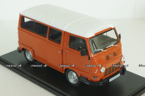 Dacia D6 Estafette, 1975, orange, Hachette 1:24 Без Журнала