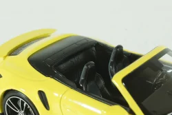 Porsche 911 (992) Turbo S Cabriolet 2019 Yellow, 410069484, Minichamps 1:43 Уценка!