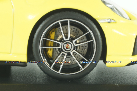 Porsche 911 (992) Turbo S Cabriolet 2019 Yellow, 410069484, Minichamps 1:43