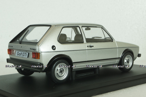 Volkswagen Golf Gti, 1976, silver, Hachette 1:24 Без Журнала
