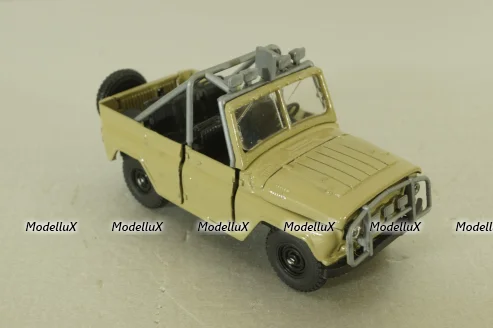Уаз-469, Триал, бежевый, Агат 1:43