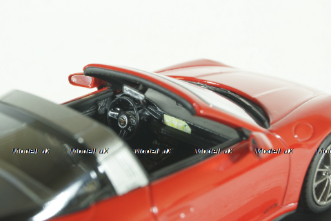 Porsche  911 (992) Targa 4 GTS 2022 Red 410061060, Minichamps 1:43