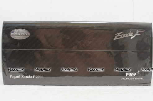 Pagani Zonda F, 2005, Grigio Mercurio, ALM854111, Almost Real 1:18