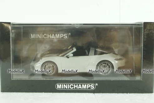 Porsche 911 (992) Targa 4 GTS 2022 Chalk, 410061061, Minichamps 1:43