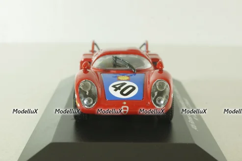 Alfa Romeo 33/2 #40 Le Mans 1968, red, TMC248, TOP Model 1:43