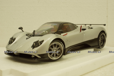 Pagani Zonda F, 2005, Grigio Mercurio, ALM854111, Almost Real 1:18