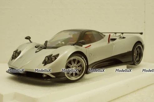 Pagani Zonda F, 2005, Grigio Mercurio, ALM854111, Almost Real 1:18