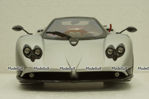 Pagani Zonda F, 2005, Grigio Mercurio, ALM854111, Almost Real 1:18