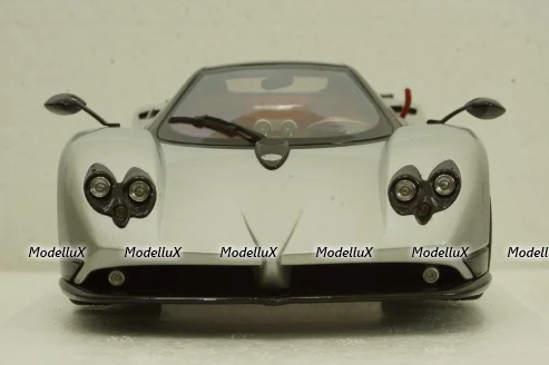 Pagani Zonda F, 2005, Grigio Mercurio, ALM854111, Almost Real 1:18