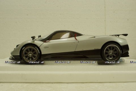 Pagani Zonda F, 2005, Grigio Mercurio, ALM854111, Almost Real 1:18