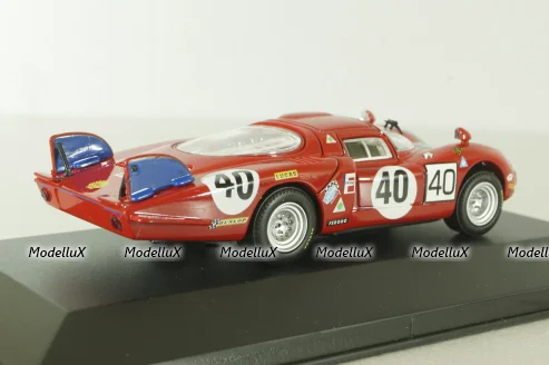 Alfa Romeo 33/2 #40 Le Mans 1968, red, TMC248, TOP Model 1:43