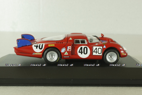 Alfa Romeo 33/2 #40 Le Mans 1968, red, TMC248, TOP Model 1:43