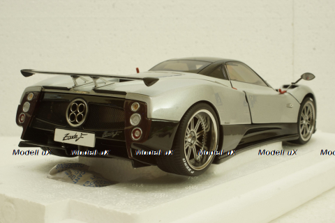 Pagani Zonda F, 2005, Grigio Mercurio, ALM854111, Almost Real 1:18