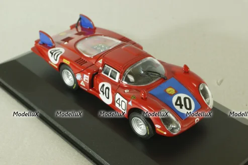 Alfa Romeo 33/2 #40 Le Mans 1968, red, TMC248, TOP Model 1:43