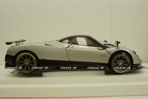 Pagani Zonda F, 2005, Grigio Mercurio, ALM854111, Almost Real 1:18