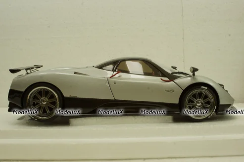 Pagani Zonda F, 2005, Grigio Mercurio, ALM854111, Almost Real 1:18