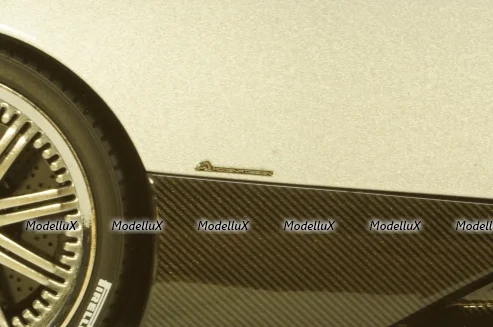 Pagani Zonda F, 2005, Grigio Mercurio, ALM854111, Almost Real 1:18