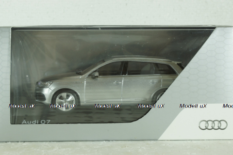 Audi Q7 S Line 2015, silver, 5011407613, Spark 1:43