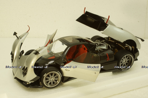Pagani Zonda F, 2005, Grigio Mercurio, ALM854111, Almost Real 1:18