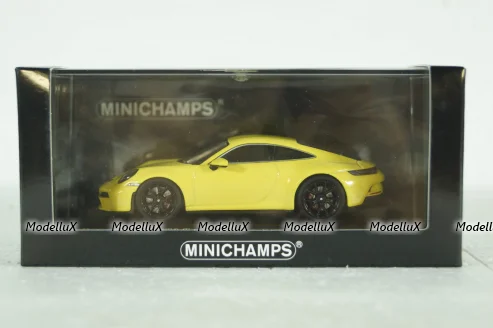 Porsche 911 (992) GT3 Touring 2021, yellow, 410069601, Minichamps 1:43