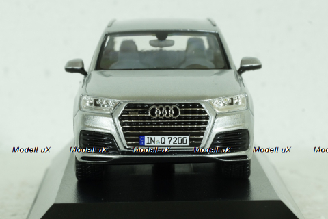 Audi Q7 S Line 2015, silver, 5011407613, Spark 1:43