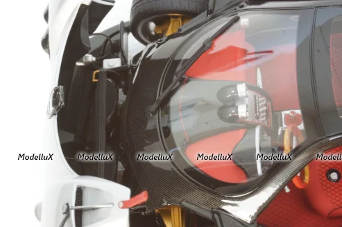 Pagani Zonda F, 2005, Grigio Mercurio, ALM854111, Almost Real 1:18