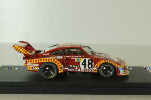 Porsche 935 turbo #48 Le Mans 1978, red, gold 005, TOP Model 1:43
