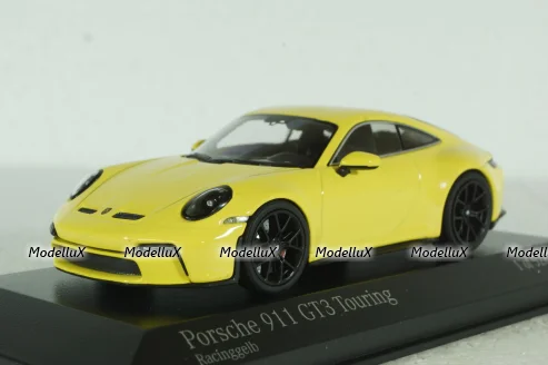 Porsche 911 (992) GT3 Touring 2021, yellow, 410069601, Minichamps 1:43