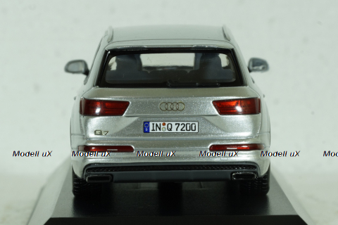 Audi Q7 S Line 2015, silver, 5011407613, Spark 1:43