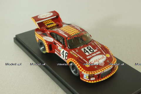 Porsche 935 turbo #48 Le Mans 1978, red, gold 005, TOP Model 1:43