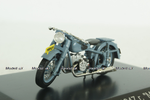 Мотоцикл ММЗ ИМЗ М-72 1947 г. "Милиция", 307202, DiP Models 1:43