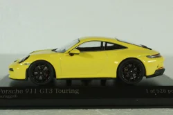 Porsche 911 (992) GT3 Touring 2021, yellow, 410069601, Minichamps 1:43