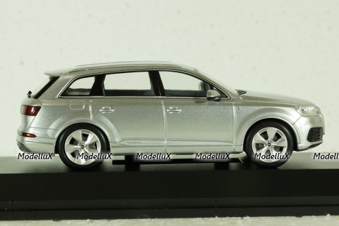 Audi Q7 S Line 2015, silver, 5011407613, Spark 1:43