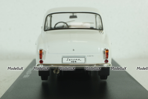 Syrena 104, 1966, white, Hachette 1:24 Без Журнала