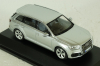 Audi Q7 S Line 2015, silver, 5011407613, Spark 1:43