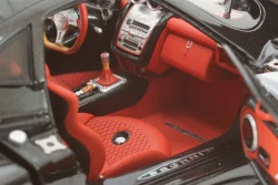 Pagani Zonda F, 2005, Grigio Mercurio, ALM854111, Almost Real 1:18