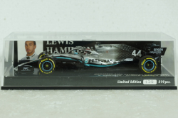 MERCEDES-AMG PETRONAS W10 EQ POWER, HAMILTON 1ST BAHRAIN GP 2019, 413190244, Minichamps 1:43