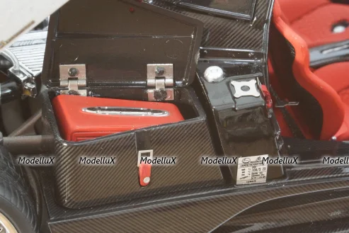 Pagani Zonda F, 2005, Grigio Mercurio, ALM854111, Almost Real 1:18