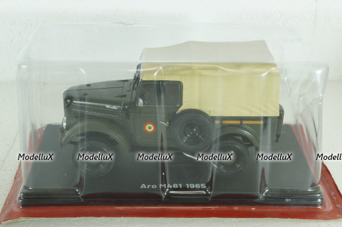 Aro M461, 1965, military green, Hachette 1:24 Без Журнала