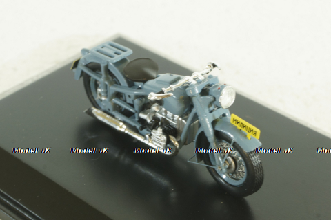 Мотоцикл ММЗ ИМЗ М-72 1947 г. "Милиция", 307202, DiP Models 1:43